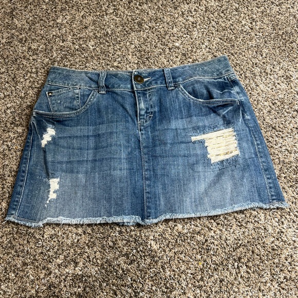 Vintage Elle mini skirt size 8 - Picture 3 of 9